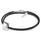 ANCHOR & CREW GUSTATORY x ANCHOR & CREW Black Coffee Bag Silver and Braided Leather Bracelet