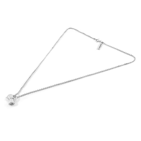 ANCHOR & CREW GUSTATORY x ANCHOR & CREW Coffee Moka Pot Silver Necklace Pendant