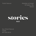 GUSTATORY Stories Yemen Abdullah al Kuhali Tufahi Natural Coffee (#010)