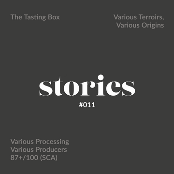 GUSTATORY Stories Drop Coffee Roasters Tasting Box (#011)