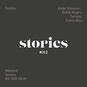 GUSTATORY Stories Jorge Vasquez Geisha Washed Coffee