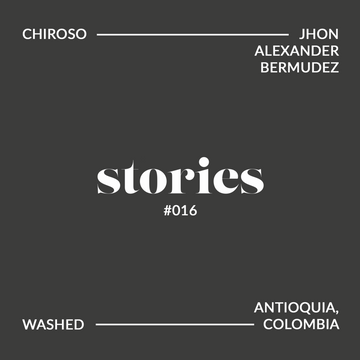 GUSTATORY Stories Colombia Jhon Alexander Bermudez Chiroso Coffee (#016)