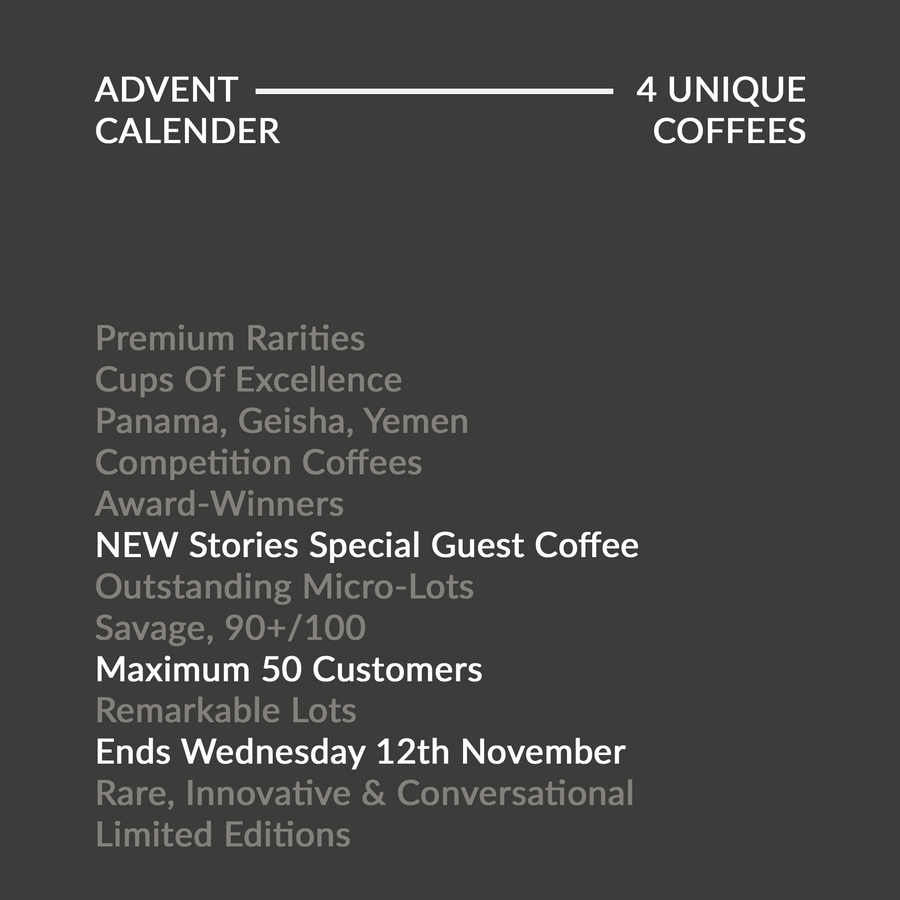 GUSTATORY Stories Fuglen 2025 Coffee Advent Calendar (#027)