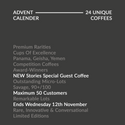 GUSTATORY Stories TANAT 2025 Coffee Advent Calendar (#028)