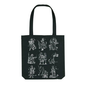 GUSTATORY Daily Life Woven Tote Bag