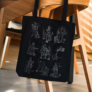 GUSTATORY Daily Life Woven Tote Bag