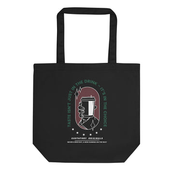 GUSTATORY Good Taste... Originals Organic Cotton Tote Bag