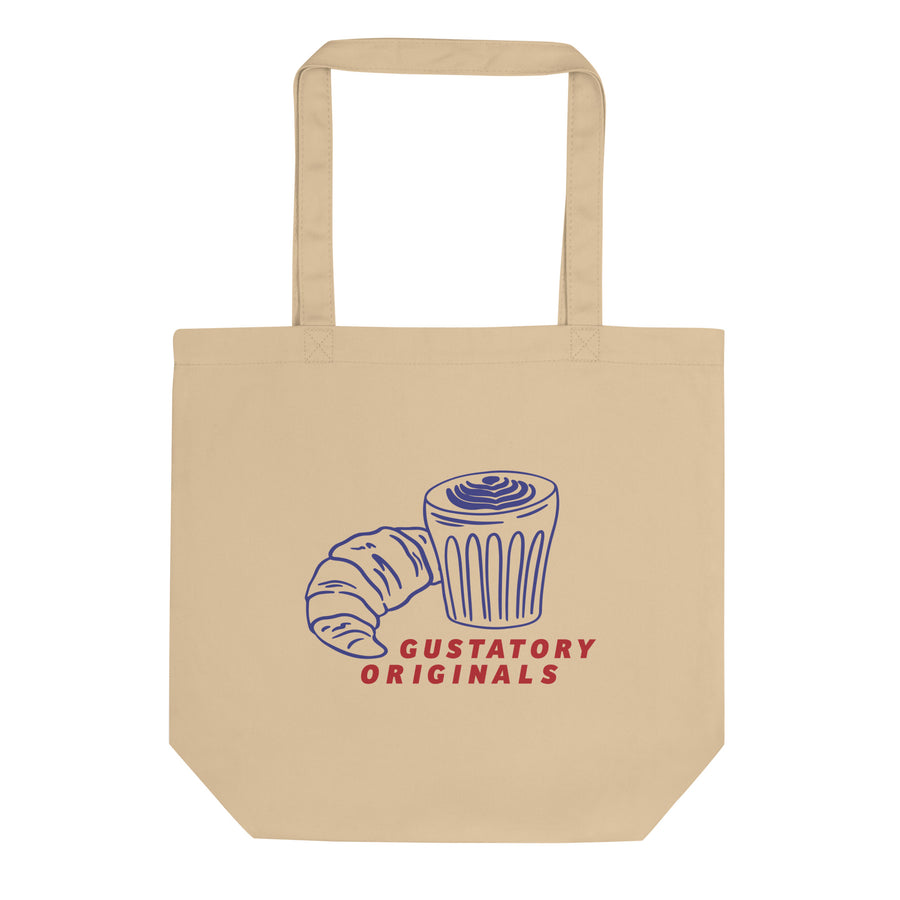 GUSTATORY Postcards From Sunday Originals Organic Cotton Tote Bag