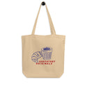 GUSTATORY Postcards From Sunday Originals Organic Cotton Tote Bag