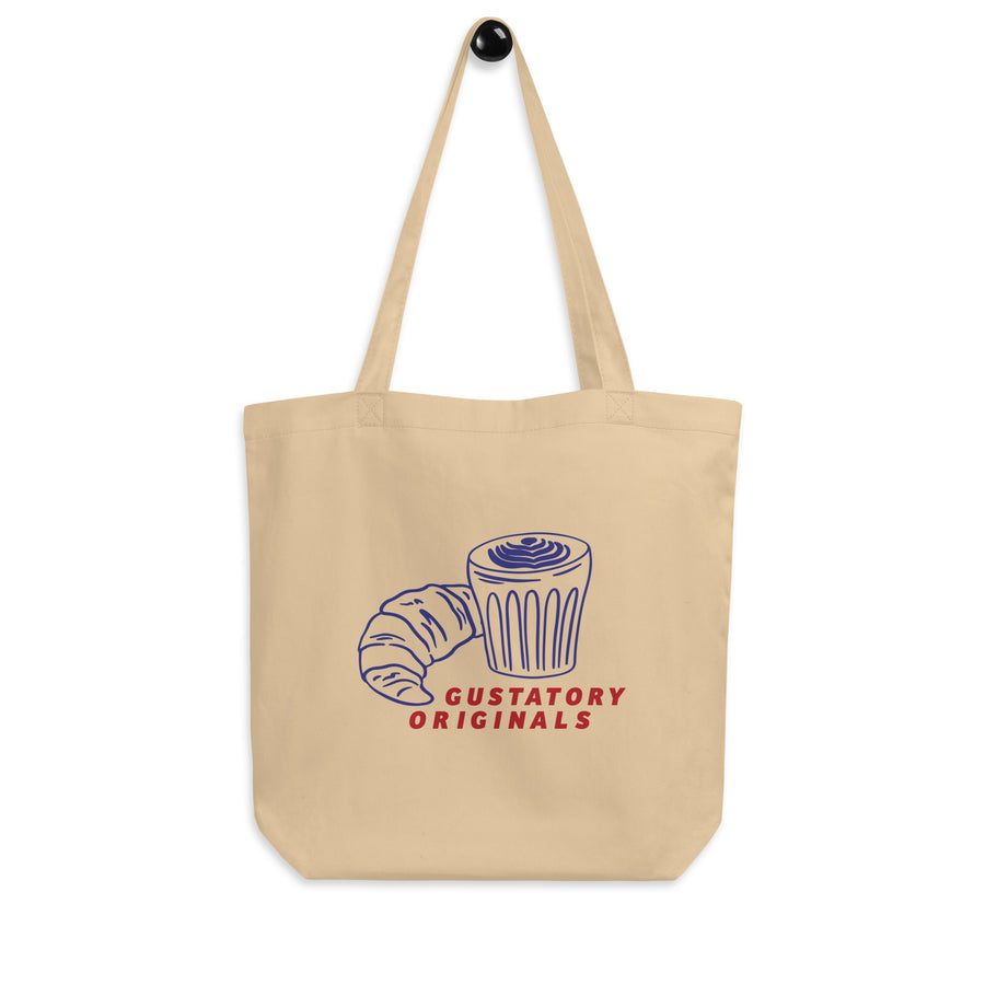 GUSTATORY Postcards From Sunday Originals Organic Cotton Tote Bag