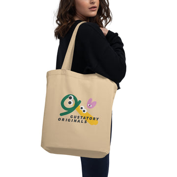 GUSTATORY Shapes & Sizes Originals Organic Cotton Tote Bag