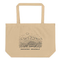 GUSTATORY Colombia Originals Organic Cotton Large Tote Bag