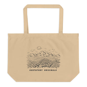 GUSTATORY Colombia Originals Organic Cotton Large Tote Bag