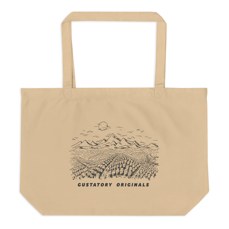 GUSTATORY Colombia Originals Organic Cotton Large Tote Bag