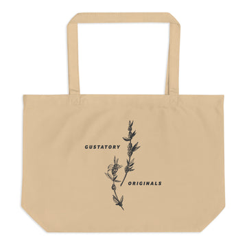 GUSTATORY Colombia Originals Organic Cotton Large Tote Bag