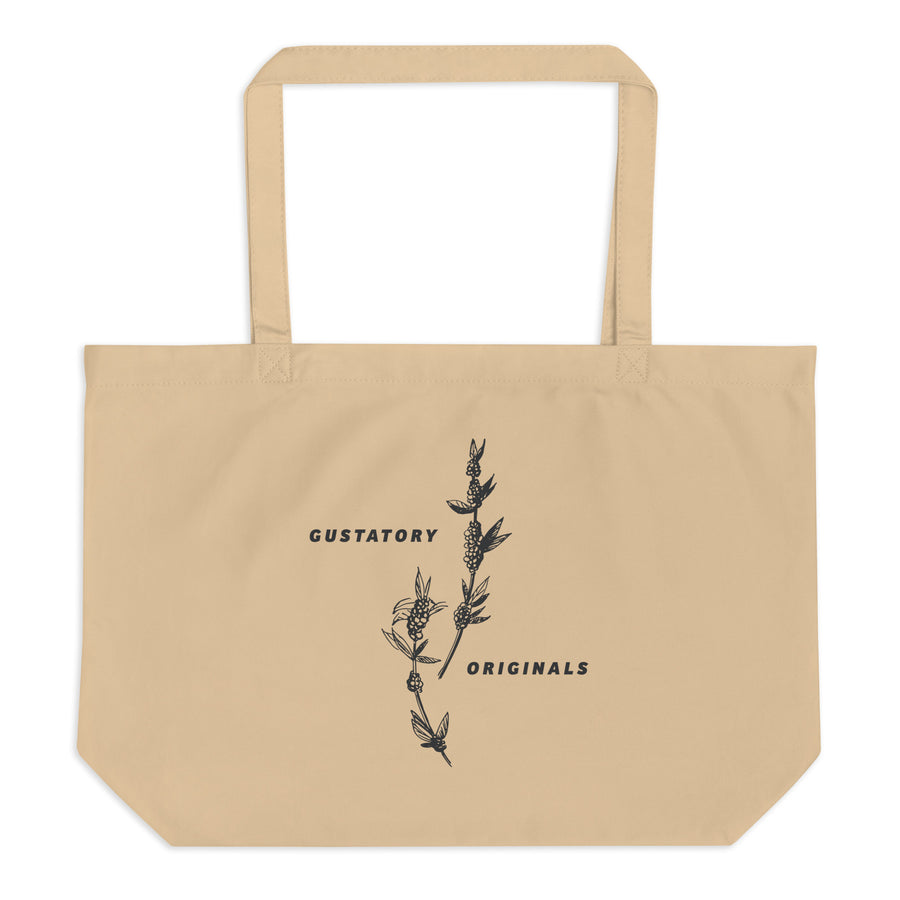 GUSTATORY Colombia Originals Organic Cotton Large Tote Bag