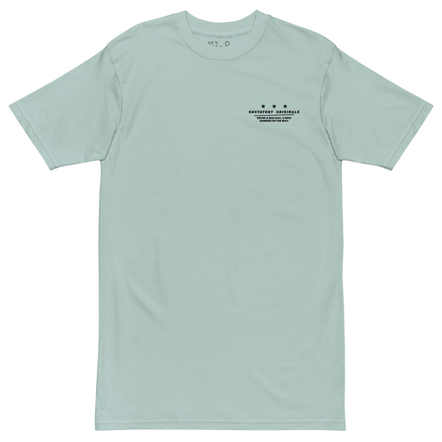 GUSTATORY Good Taste... Originals Heavy Cotton Embroidered T-Shirt