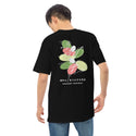 GUSTATORY Coffee Blossom Originals Heavy Cotton Embroidered T-Shirt