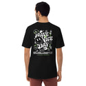 GUSTATORY Have A Nice Day Originals Heavy Cotton Embroidered T-Shirt