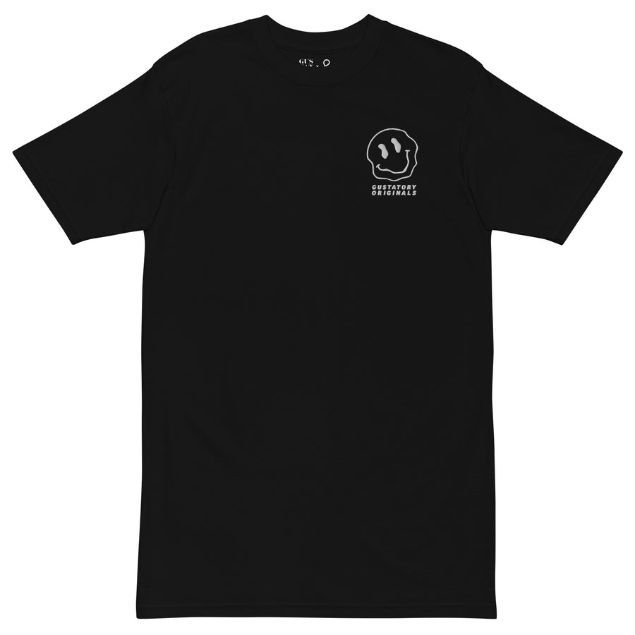 GUSTATORY Have A Nice Day Originals Heavy Cotton Embroidered T-Shirt