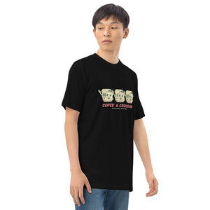 GUSTATORY Coffee & Croissant Originals Heavy Cotton T-Shirt