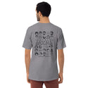 GUSTATORY Because No Good Day... Originals Heavy Cotton Embroidered T-Shirt