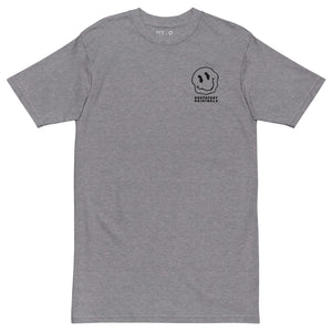 GUSTATORY Have A Nice Day Originals Heavy Cotton Embroidered T-Shirt