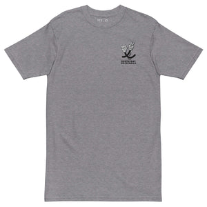 GUSTATORY Sustainability Crisis Originals Heavy Cotton Embroidered T-Shirt