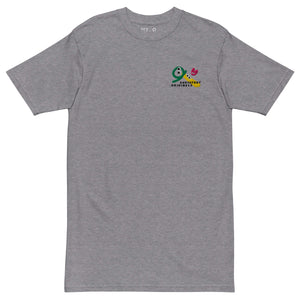 GUSTATORY Shapes & Sizes Originals Heavy Cotton Embroidered T-Shirt