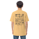 GUSTATORY Because No Good Day... Originals Heavy Cotton Embroidered T-Shirt