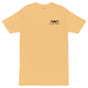 GUSTATORY Because No Good Day... Originals Heavy Cotton Embroidered T-Shirt