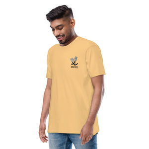 GUSTATORY Sustainability Crisis Originals Heavy Cotton Embroidered T-Shirt