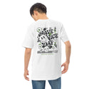 GUSTATORY Have A Nice Day Originals Heavy Cotton Embroidered T-Shirt