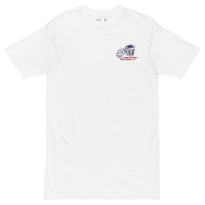 GUSTATORY Postcards From Sunday Originals Heavy Cotton Embroidered T-Shirt