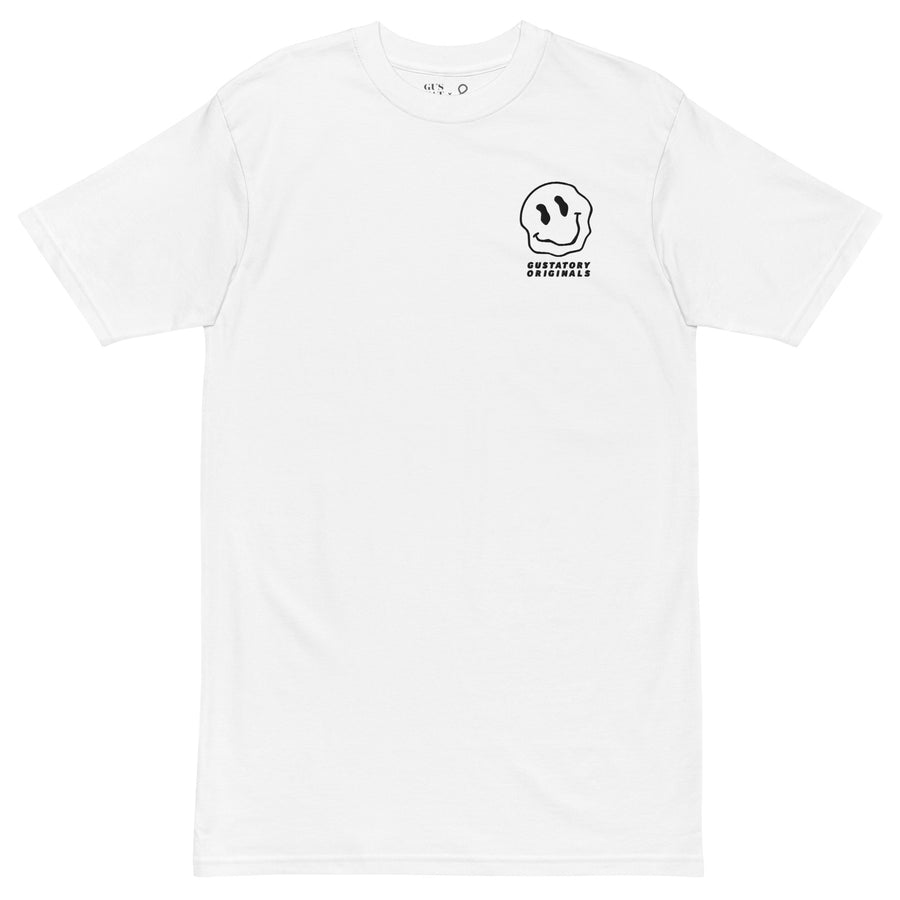GUSTATORY Have A Nice Day Originals Heavy Cotton Embroidered T-Shirt