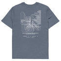 GUSTATORY London Coffee Scene Organic Cotton Embroidered T-Shirt