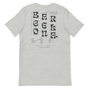 GUSTATORY Barcelona Coffee Scene Cotton Embroidered T-Shirt