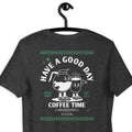 GUSTATORY Have A Good Day Cotton Embroidered T-Shirt