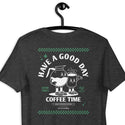 GUSTATORY Have A Good Day Cotton Embroidered T-Shirt