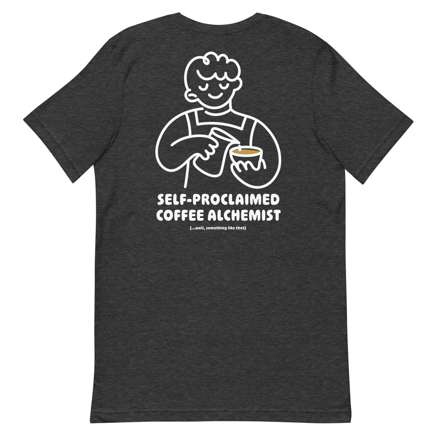 GUSTATORY Coffee Alchemist Cotton Embroidered T-Shirt