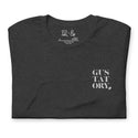 GUSTATORY Barcelona Coffee Scene Cotton Embroidered T-Shirt
