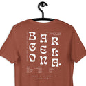 GUSTATORY Barcelona Coffee Scene Cotton Embroidered T-Shirt