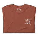 GUSTATORY New York Coffee Scene Cotton Embroidered T-Shirt