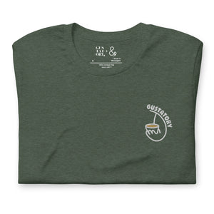 GUSTATORY Coffee Alchemist Cotton Embroidered T-Shirt