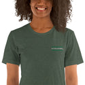 GUSTATORY Have A Good Day Cotton Embroidered T-Shirt