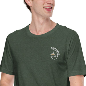 GUSTATORY Coffee Alchemist Cotton Embroidered T-Shirt