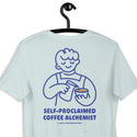 GUSTATORY Coffee Alchemist Cotton Embroidered T-Shirt