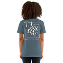 GUSTATORY New York Coffee Scene Cotton Embroidered T-Shirt