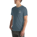 GUSTATORY New York Coffee Scene Cotton Embroidered T-Shirt