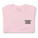 GUSTATORY Coffee & Chats Cotton Embroidered T-Shirt